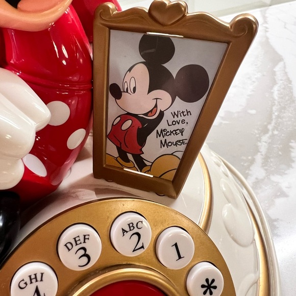 Minnie Mouse Authentic Disney talking phone ☎️ plug in Vintage,adorable WORKS! - Picture 3 of 9